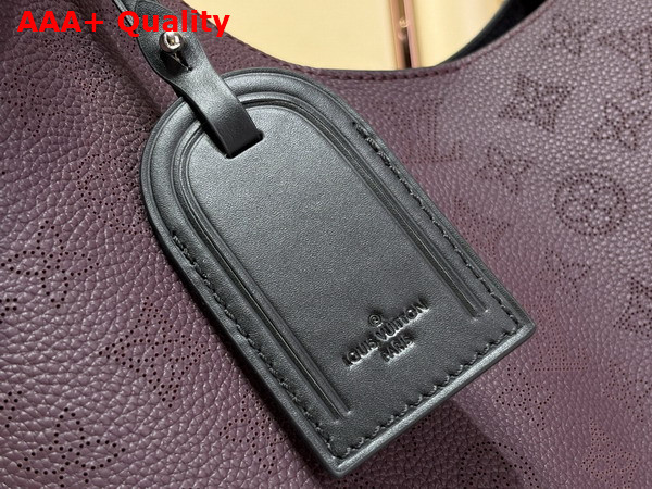 Louis Vuitton Carmel Handbag in Mahogany Mahina Perforated Leather M2A651 Replica