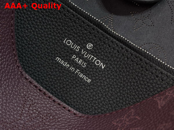 Louis Vuitton Carmel Handbag in Mahogany Mahina Perforated Leather M2A651 Replica