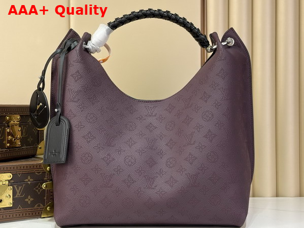 Louis Vuitton Carmel Handbag in Mahogany Mahina Perforated Leather M2A651 Replica