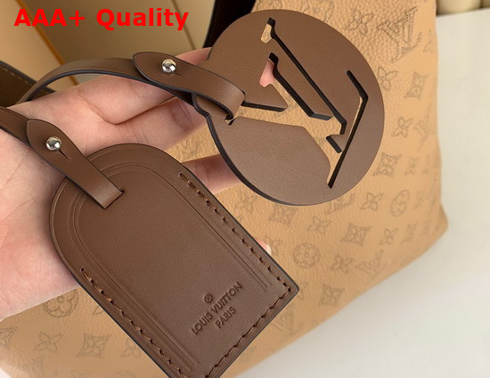 Louis Vuitton Carmel Hobo Bag in Arizona Brown Mahina Perforated Calfskin M59303 Replica