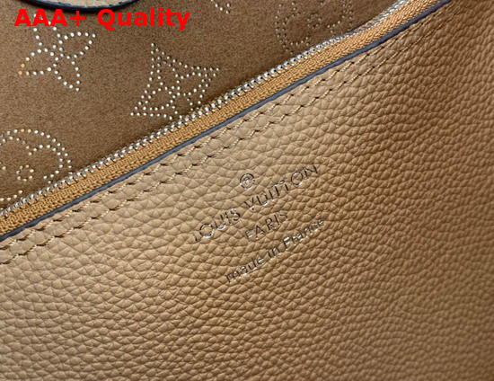 Louis Vuitton Carmel Hobo Bag in Arizona Brown Mahina Perforated Calfskin M59303 Replica