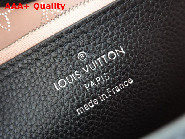 Louis Vuitton Carmel Hobo Bag in Black Perforated Mahina Calf Leather M21299 Replica