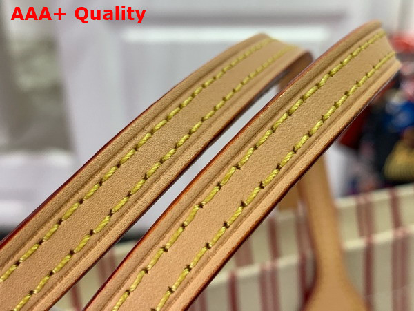 Louis Vuitton Carry It Bag Bicolor Beige Plum Cotton Canvas M15121 Replica