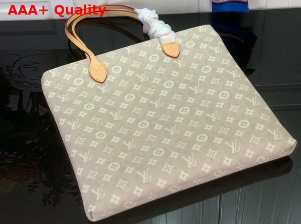 Louis Vuitton Carry It Bag in Meowgram Cotton Canvas M15128 Replica