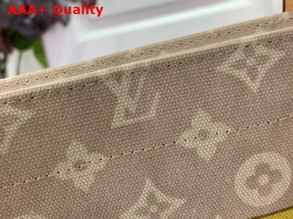 Louis Vuitton Carry It Bag in Meowgram Cotton Canvas M15128 Replica