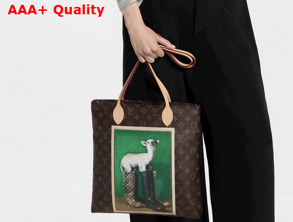 Louis Vuitton Carry It Monogram Canvas Inspired by the Works of Painter Nazar Strelyaev Nazarko M2A964 Replica