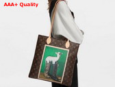 Louis Vuitton Carry It Monogram Canvas Inspired by the Works of Painter Nazar Strelyaev Nazarko M2A964 Replica