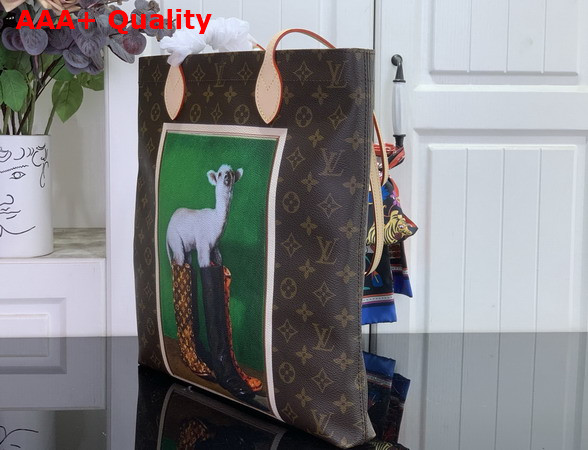 Louis Vuitton Carry It Monogram Canvas Inspired by the Works of Painter Nazar Strelyaev Nazarko M2A964 Replica