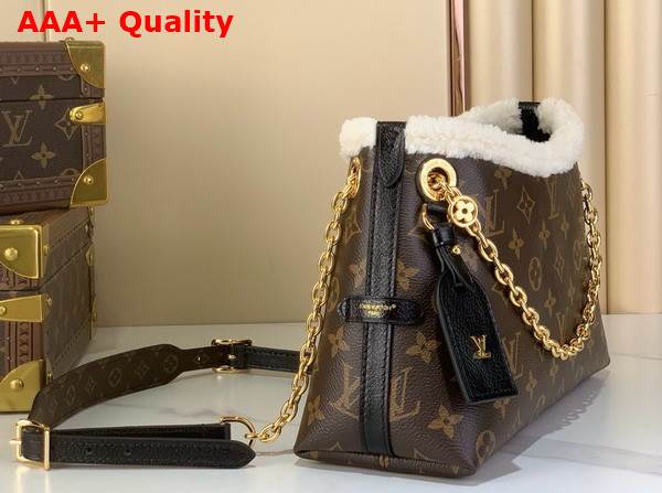Louis Vuitton Carryall BB Monogram Shearling M26568 Replica