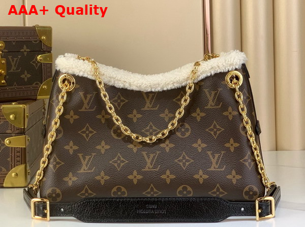 Louis Vuitton Carryall BB Monogram Shearling M26568 Replica