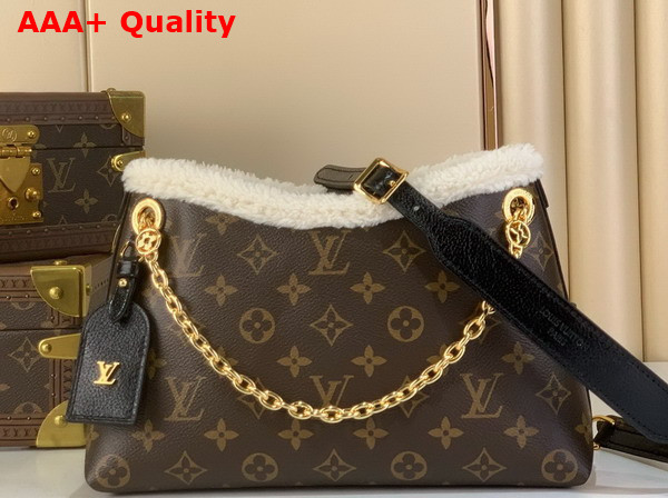 Louis Vuitton Carryall BB Monogram Shearling M26568 Replica