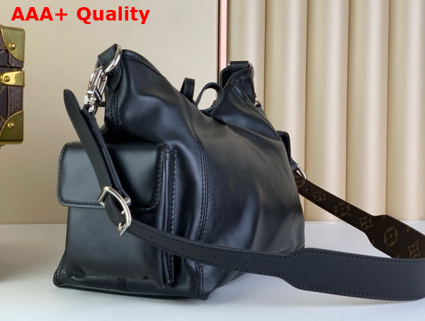 Louis Vuitton Carryall Cargo PM Handbag in Black Lambskin M24861 Replica