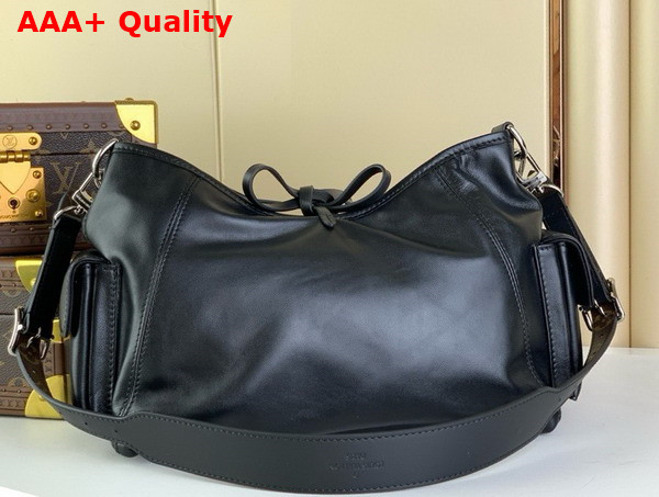 Louis Vuitton Carryall Cargo PM Handbag in Black Lambskin M24861 Replica