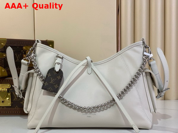 Louis Vuitton Carryall Cargo Vibe PM Vanille Lambskin Leather M12919 Replica