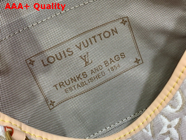 Louis Vuitton Carryall East West Monogram Embleme Peuplier Jacquard Textile M2A136 Replica
