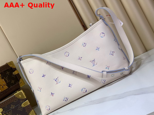 Louis Vuitton Carryall East West Monogram Empreinte Link Quartz Embossed Cowhide Leather M2A369 Replica