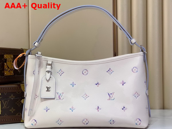 Louis Vuitton Carryall East West Monogram Empreinte Link Quartz Embossed Cowhide Leather M2A369 Replica