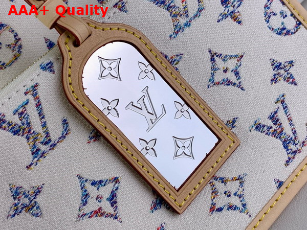 Louis Vuitton Carryall PM Bag Multicolor Beige Monogram Jacquard Fabric M24707 Replica
