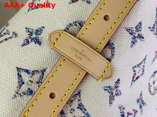 Louis Vuitton Carryall PM Bag Multicolor Beige Monogram Jacquard Fabric M24707 Replica