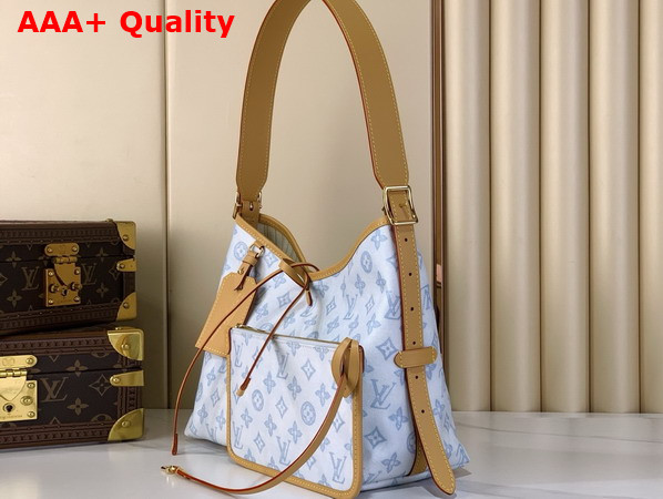 Louis Vuitton Carryall PM Monogram Origine Bleu Courrier M27532 Replica