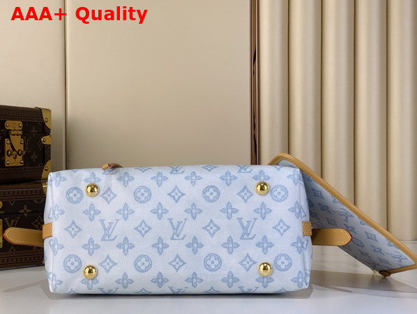 Louis Vuitton Carryall PM Monogram Origine Bleu Courrier M27532 Replica