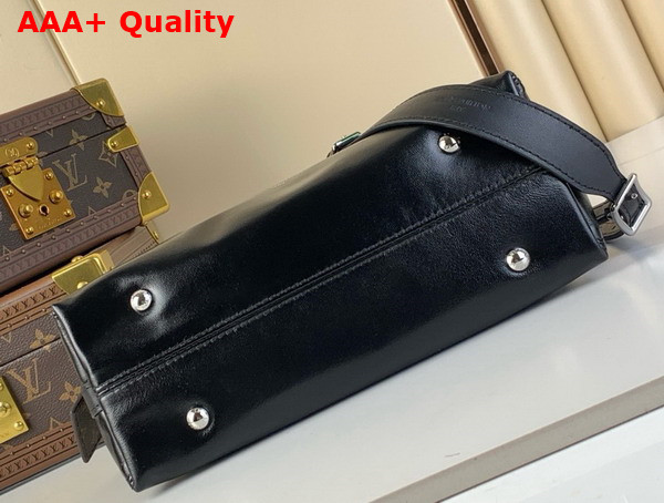 Louis Vuitton Carryall Vibe BB Black Lambskin Leather M12888 Replica