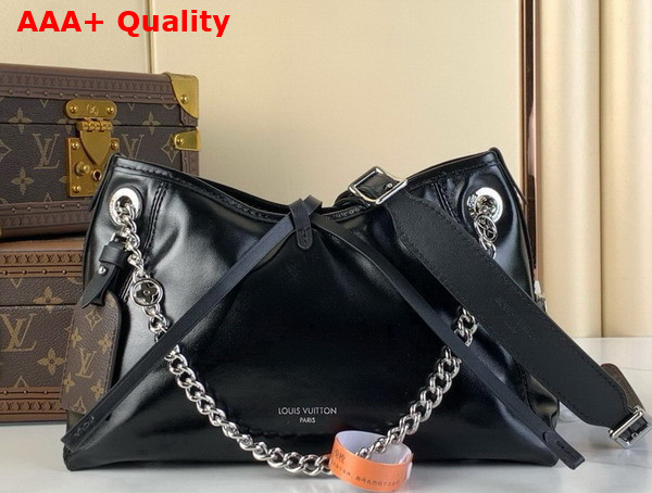 Louis Vuitton Carryall Vibe BB Black Lambskin Leather M12888 Replica