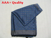 Louis Vuitton Cashmere Louis Vuitton Scarf Blue Replica