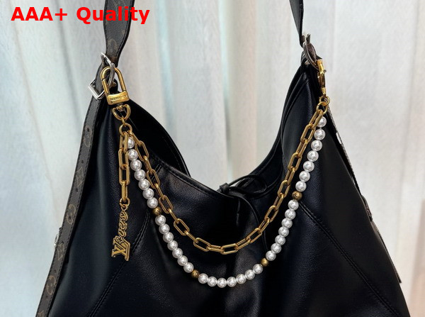 Louis Vuitton Chain Belt Pearls Bag Charm Gold M01689 Replica