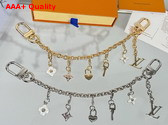 Louis Vuitton Chain LV Charms Bag Charm Gold Toned Metal M02943 Replica