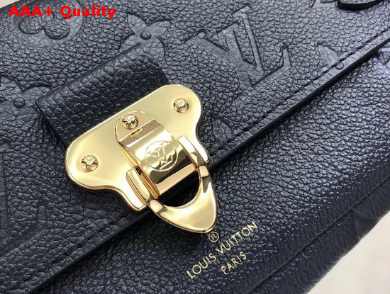Louis Vuitton Chain Wallet Monogram Empreinte Noir M63398 Replica