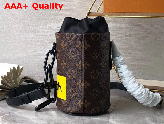 Louis Vuitton Chalk Nano Bag Brown Monogram Canvas Replica