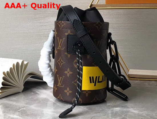 Louis Vuitton Chalk Nano Bag Brown Monogram Canvas Replica