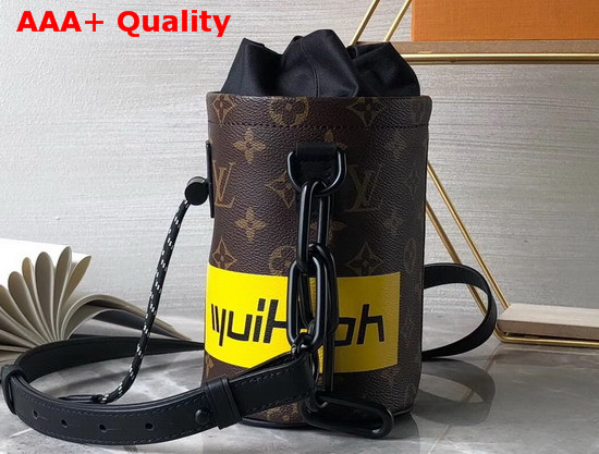 Louis Vuitton Chalk Nano Bag Brown Monogram Canvas Replica