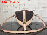 Louis Vuitton Chantilly Lock Monogram Reverse Coated Canvas Beige Replica