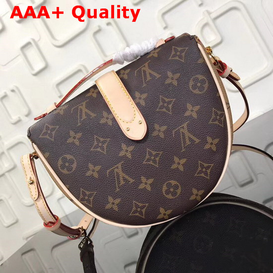 Louis Vuitton Chantilly Lock Monogram Reverse Coated Canvas Beige Replica