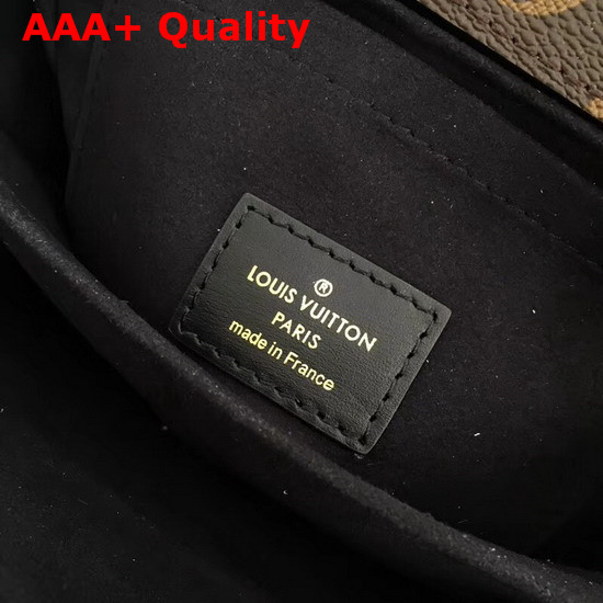 Louis Vuitton Chantilly Lock Monogram Reverse Coated Canvas Black M43590 Replica