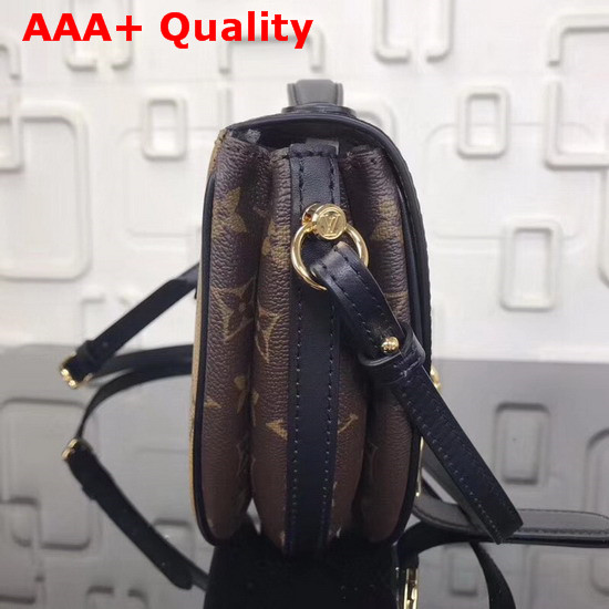 Louis Vuitton Chantilly Lock Monogram Reverse Coated Canvas Navy Replica