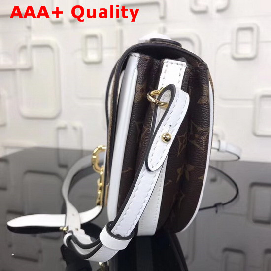 Louis Vuitton Chantilly Lock Monogram Reverse Coated Canvas White M43645 Replica
