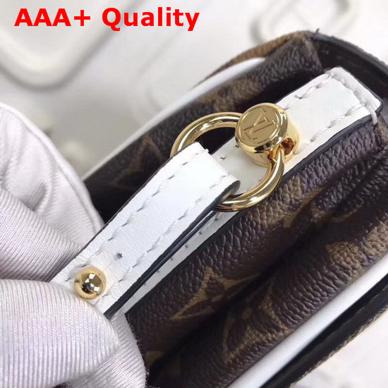 Louis Vuitton Chantilly Lock Monogram Reverse Coated Canvas White M43645 Replica