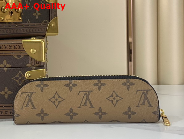 Louis Vuitton Charlotte Pencil Pouch in Monogram Reverse Coated Canvas GI1165 Replica