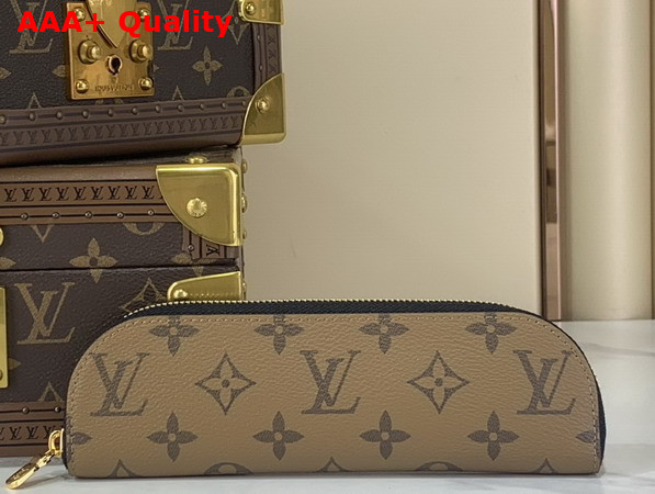 Louis Vuitton Charlotte Pencil Pouch in Monogram Reverse Coated Canvas GI1165 Replica