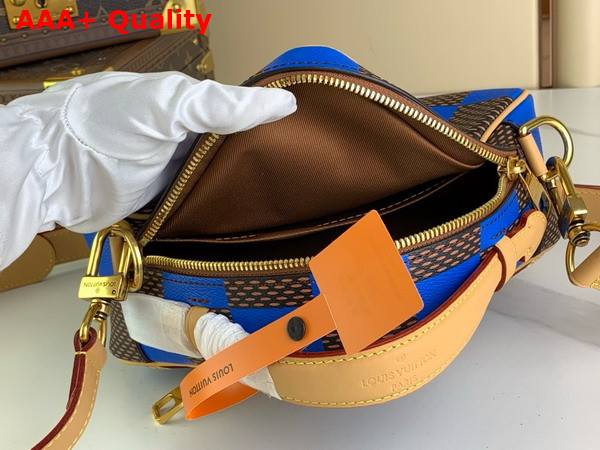 Louis Vuitton Chess Messenger in Blue Damier Pop Coated Canvas N40547 Replica
