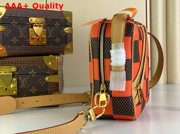Louis Vuitton Chess Messenger in Orange Damier Pop Coated Canvas N40548 Replica
