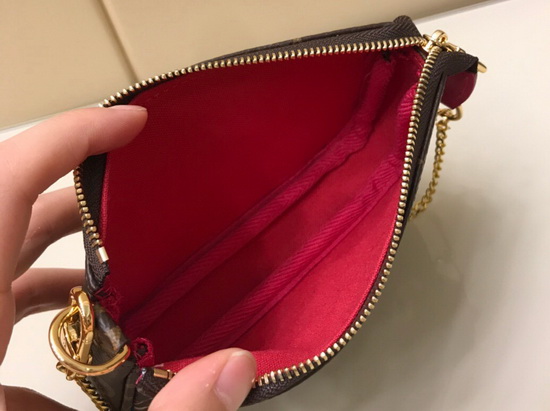 Louis Vuitton Christmas 2020 Edition of the Mini Pochette Accessoires in Monogram Canvas M69752 Replica