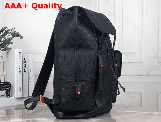Louis Vuitton Christopher Backpack GM Black Taurillon Leather M53285 Replica