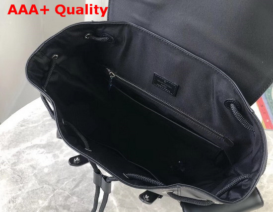 Louis Vuitton Christopher Backpack PM Black Epi Leather M55138 Replica