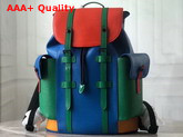 Louis Vuitton Christopher Backpack PM Patchwork of Multicolor Epi Leather Replica