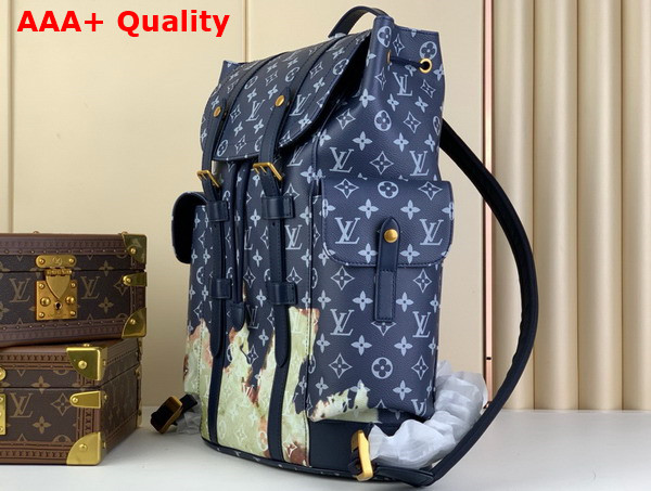 Louis Vuitton Christopher Backpack in Monogram Tapestry Canvas Replica