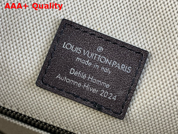 Louis Vuitton Christopher MM Backpack in Black Brushed Monogram Cowhide Leather M11521 Replica